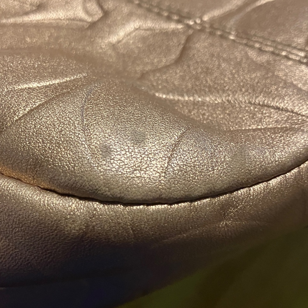 Coach Metallic Gold Signature Tote - Picture 11 of 12
